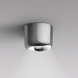 Serien Lighting Cavity Ceiling L LED-Deckenstrahler-Aluminium glänzend-ja, mit Phasenabschnittsdimmer-mit LED (2700K)