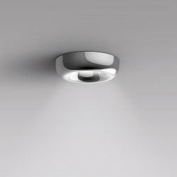 Serien Lighting Cavity Recessed L LED-Deckeneinbaustrahler-Aluminium glänzend-ja, mit Phasenabschnittsdimmer-mit LED (2700K)