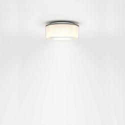 Serien Lighting Curling Ceiling LED-Deckenleuchte-Acrylglasschirm klar - Reflektor zylindrisch-Größe S Ø 160 mm-mit dim2warm (1800K - 3000K)