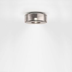 Serien Lighting Curling Ceiling LED-Deckenleuchte-Glasschirm neusilber-Größe S Ø 175 mm-mit dim2warm (1800K - 3000K)