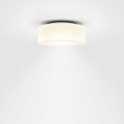 Serien Lighting Curling Ceiling LED-Deckenleuchte-Glasschirm opal-Größe M Ø 250 mm-mit dim2warm (1800K - 3000K)