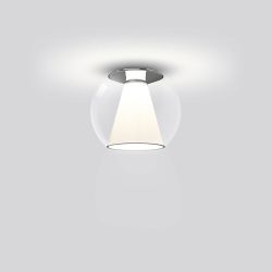 Serien Lighting Draft Ceiling S LED-Deckenleuchte-Glas klar-mit dim2warm (1800K - 3000K)