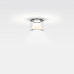 Serien Lighting Drum Ceiling S Short LED-Deckenleuchte-Glas klar-mit dim2warm (1800K - 3000K)