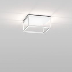 Serien Lighting Reflex² Ceiling M 150 LED-Deckenleuchte-Weiß-Pyramidenstruktur Weiß-mit LED (2700K)