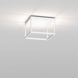 Serien Lighting Reflex² Ceiling M 200 LED-Deckenleuchte-Weiß-Pyramidenstruktur Weiß-mit LED (2700K)