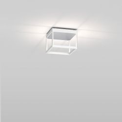 Serien Lighting Reflex² Ceiling S 150 LED-Deckenleuchte-Weiß-Pyramidenstruktur Silber-mit dim2warm (2200K - 3000K) 01