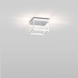 Serien Lighting Reflex² Ceiling S 150 LED-Deckenleuchte-Weiß-Pyramidenstruktur Silber-mit LED (2700K)
