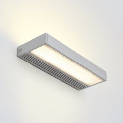 Serien Lighting SML² 220 LED Wall - silber eloxiert - satinee/satinee, mit LED (2700K)