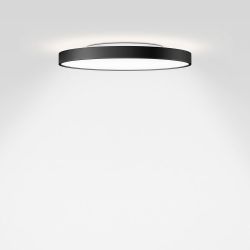 Serien Lighting Slice² PI Ceiling LED-Deckenleuchte-Schwarz-Größe L Ø 335 mm-Downlight-mit LED (2700K)