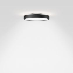 Serien Lighting Slice² PI Ceiling LED-Deckenleuchte-Schwarz-Größe M Ø 225 mm-Downlight-mit LED (2700K)