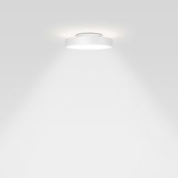 Serien Lighting Slice² PI Ceiling LED-Deckenleuchte-Weiß-Größe S Ø 170 mm-Up- und Downlight-mit LED (2700K)