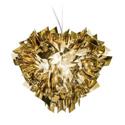 Slamp Veli Large Suspension, Gold-Silber-Kupfer-Edition Gold