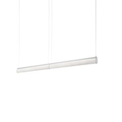 Slamp Modula Suspension Double LED-Pendelleuchte-Hellgrau-Diffusor Kristall