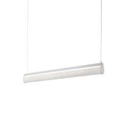 Slamp Modula Suspension LED-Pendelleuchte-Hellgrau-Diffusor Kristall