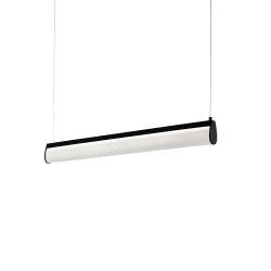 Slamp Modula Suspension LED-Pendelleuchte-Schwarz-Diffusor Kristall