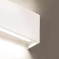 Teamitalia Simply Parete 17 LED-Wandleuchte-Weiß-mit LED (2700K)