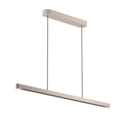 GRAU Team Suspension LED-Pendelleuchte mit unsichtbarer Höhenverstellung-Sandweiß-mit Tunable White (2700K - 4000K)