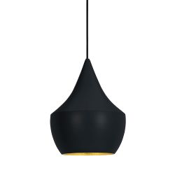 Tom Dixon Beat Fat LED-Pendelleuchte-Schwarz