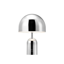 Tom Dixon Bell Portable LED-Akkuleuchte-Silber-mit LED (3000K)