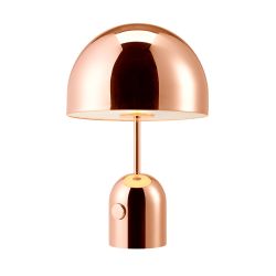 Tom Dixon Bell Table LED-Tischleuchte-Gold-mit LED (3000K)