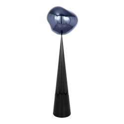 Tom Dixon Melt Cone Fat LED-Stehleuchte-Silber-mit LED (3000K)