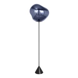 Tom Dixon Melt Cone Slim LED-Stehleuchte-Silber-mit LED (3000K)