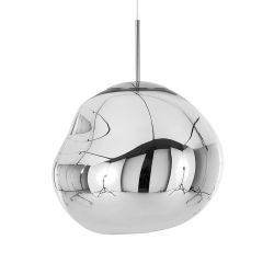 Tom Dixon Melt LED-Pendelleuchte-Silber