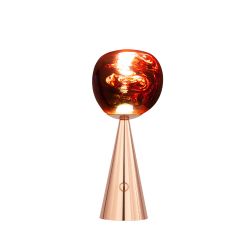 Tom Dixon Melt Portable LED-Akkuleuchte-Kupfer-mit LED (3000K)