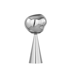 Tom Dixon Melt Portable LED-Akkuleuchte-Silber