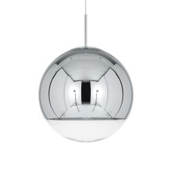 Tom Dixon Mirror Ball 40 LED-Pendelleuchte-Silber-mit LED (3000K)