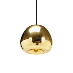 Tom Dixon Void Mini LED-Pendelleuchte-Messing-mit LED (3000K)