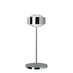 Top Light Puk! 160 Eye Table Avantgarde Tischleuchte-Chrom-Linse matt-Höhe 370 mm-ohne Dimmer