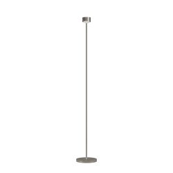 Top Light Puk! 80 Eye Floor Avantgarde Stehleuchte-Nickel matt-kein Einsatz-ohne Dimmer