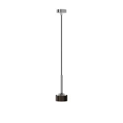 Top Light Puk! 80 Drop Avantgarde LED-Pendelleuchte-Black Wood-kein Einsatz-mit LED (2700K)