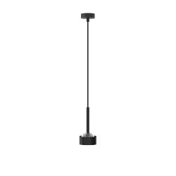 Top Light Puk! 80 Drop Avantgarde LED-Pendelleuchte-Schwarz matt-Glas mattiert-mit LED (2700K)