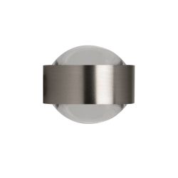 Top Light Puk Flexlight Plug Steckdosenleuchte-Nickel matt-Armlänge 20 cm-Linse klar-Linse klar