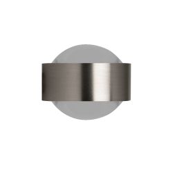 Top Light Puk Flexlight Plug Steckdosenleuchte-Nickel matt-Armlänge 20 cm-Linse matt-Linse matt