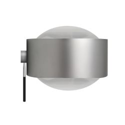 Top Light Puk Maxx Ceiling Sister Single LED-Deckenleuchte-Chrom matt-Linse matt-Linse matt-Armlänge 100 cm-mit LED (2700K)