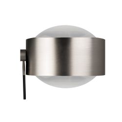 Top Light Puk Maxx Ceiling Sister Single LED-Deckenleuchte-Nickel matt-Linse matt-Linse matt-Armlänge 100 cm-mit LED (2700K)