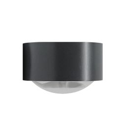 Top Light Puk Maxx Fix LED-Spiegelklemmleuchte-Anthrazit/Chrom-Glas matt-Linse matt-mit LED (2800K)