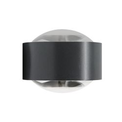 Top Light Puk Maxx Fix LED-Spiegelklemmleuchte-Anthrazit/Chrom-Linse klar-Linse matt-mit LED (2800K)