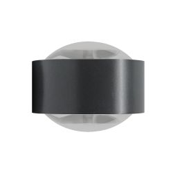 Top Light Puk Maxx Fix LED-Spiegelklemmleuchte-Anthrazit/Chrom-Linse matt-Linse matt-mit LED (2800K)
