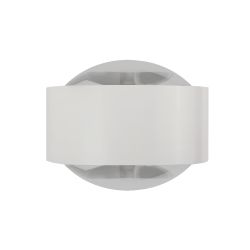 Top Light Puk Maxx Fix LED-Spiegelklemmleuchte-Weiß/Chrom-Linse matt-Linse matt-mit LED (2800K)