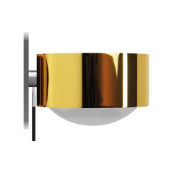 Top Light Puk Maxx Mirror + LED-Spiegeleinbauleuchte-Gold/Chrom-Glas matt-Linse matt-mit LED (2800K)