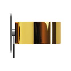 Top Light Puk Maxx Mirror + LED-Spiegeleinbauleuchte-Gold/Chrom-kein Einsatz-mit LED (2800K)