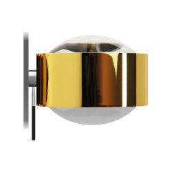 Top Light Puk Maxx Mirror + LED-Spiegeleinbauleuchte-Gold/Chrom-Linse klar-Linse matt-mit LED (2800K)