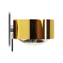 Top Light Puk Maxx Mirror + LED-Spiegeleinbauleuchte-Gold/Chrom-Linse/Glas-mit LED (2800K)