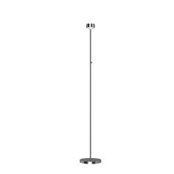 Top Light Puk Mini Eye Floor LED-Stehleuchte-Chrom matt-kein Einsatz-mit LED (2700K)