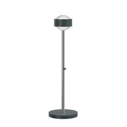 Top Light Puk Mini Eye Table Tischleuchte-Anthrazit matt/Chrom-Linse matt-Höhe 470 mm