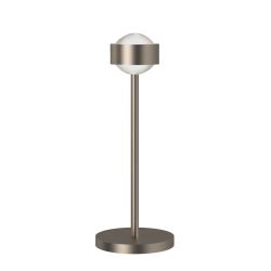 Top Light Puk Mini Eye Table Tischleuchte-Nickel matt-Linse matt-Höhe 370 mm